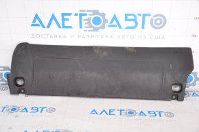 Подушка безпеки airbag колінна пасажирська прав BMW 5 F10 11-16 чорний, поплавлений пластик, іржавий піропатрон
