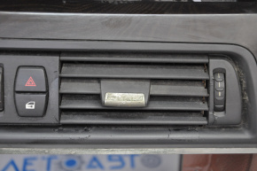 Торпедо передняя панель с AIRBAG BMW 5 F10 11-16 черн под проекц ночн вид полез хром, краска, ржав пиропатрон, горела