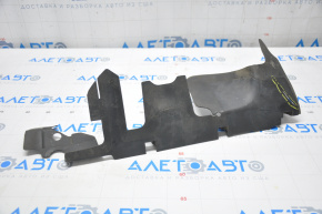 Дефлектор радіатора лівий VW Jetta 11-14 USA розрив, розрив креп