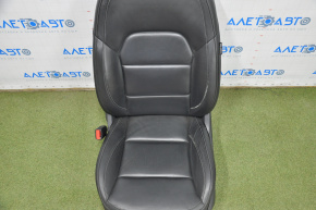 Водійське сидіння Infiniti QX30 17- c airbag, електро, шкіра чорна, потерта шкіра