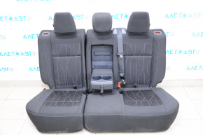 Задній ряд сидінь 2 ряд Ford Ecosport 18-22 ганчірка, чорна, без airbag