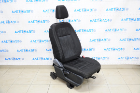 Пасажирське сидіння Ford Ecosport 18-22 ганчірка, чорна, механічна, без airbag