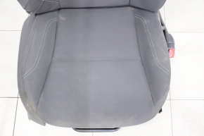 Пассажирское сидение Ford Fiesta 11-19 тряпка черн, механическое, под чистку
