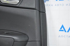 Обшивка дверей картка зад лев Kia Optima 16- чорн, подряпини, надриви