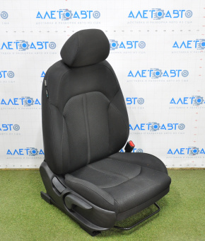 Пасажирське сидіння Kia Optima 16- без airbag, механіч, ганчірка чорн
