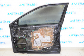 Дверь голая передняя правая Toyota Camry v50 12-14 usa черный 218, горела, тычки