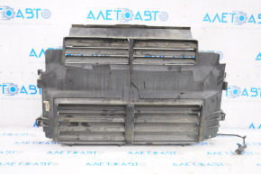 Жалюзи дефлектор радиатора в сборе Ford Focus mk3 15-18 2.0 рест с моторчиком