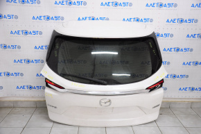 Дверь багажника в сборе Mazda CX-9 16- белый 25D электро, с оптикой