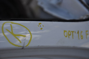 Четверть передняя правая Kia Optima 16- белая, мелкая тычка