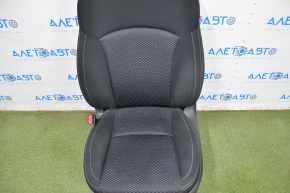 Водійське сидіння Subaru Forester 14-18 SJ без airbag, електро, ганчірка чорн