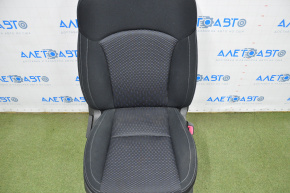 Пасажирське сидіння Subaru Forester 14-18 SJ без airbag, механіч, ганчірка чорн