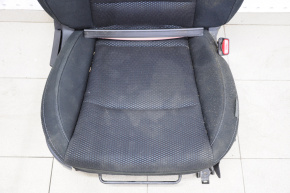 Пасажирське сидіння Subaru Outback 15-19 без airbag, механіч, ганчірка чорний, під чистку