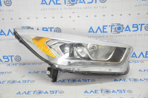 Фара передня права у зборі Ford Escape MK3 17-19 рест галоген+led, світла