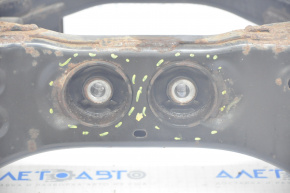 Підрамник задній Subaru Outback 15-19 потріскані сайленти, порвані подушки редуктора