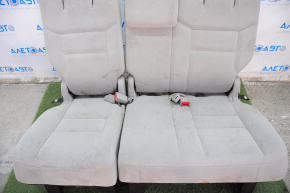 Задний ряд сидений 3 ряд Dodge Grand Caravan 11-20 тряпка, серый, под чистку