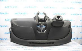 Торпедо передняя панель без AIRBAG Chevrolet Volt 11-15 черная с накладкой на подушку