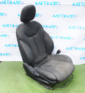 Пассажирское сидение Dodge Dart 13-16 без airbag, механич, тряпка черн, под химчистку