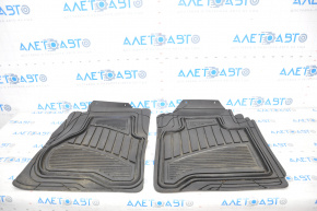 Комплект килимків салону Ford Escape MK3 13-19 гума чорний тип 4