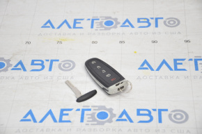 Ключ Ford Escape MK3 13-19 smart 5 кнопок, облез хром