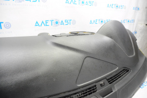 Торпедо передняя панель с AIRBAG Ford Fusion mk5 13-20 черная, топляк, под химчистку