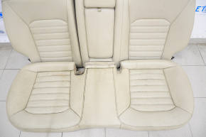 Задний ряд сидений 2 ряд Ford Fusion mk5 13-16 SE, кожа, беж, под химчистку