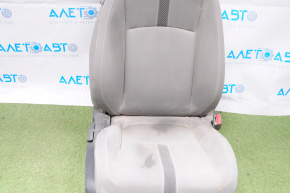 Пасажирське сидіння Honda Civic X FC 16-21 4d без airbag, механіч, ганчірка сіра