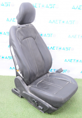 Пассажирское сидение Lincoln MKZ 13-16 без airbag, электро, подогрев, кожа черн