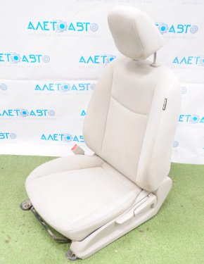 Сидіння водія Nissan Leaf 13-17 без airbag, підігрів, сіре