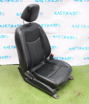 Пасажирське сидіння Nissan Leaf 13-17 без airbag, підігрів, шкіра