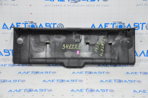 Накладка проема багажника Nissan Sentra 13-19 черная, потерта
