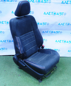 Пасажирське сидіння Toyota Camry v55 15-17 usa без airbag, механіч, комбіноване чорне