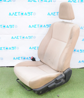 Сидіння водія Toyota Rav4 13-18 без airbag, ганчірка беж
