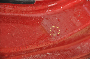 Четверть крыло задняя правая Ford Fusion mk5 13-20 красная, тычки