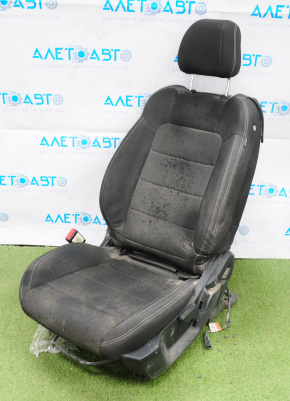 Сидіння водія Ford Mustang mk6 15- без airbag, механ, купе, ганчірка