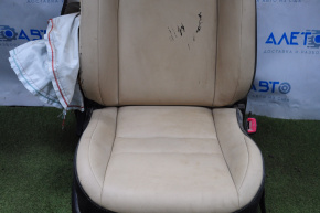 Пасажирське сидіння Lexus CT200h 11-17 без airbag, шкіра беж, що стрільнуло, під чищення
