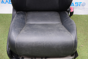 Пассажирское сидение Lexus RX350 RX450h 10-15 без airbag, электро, кожа черн, потертости