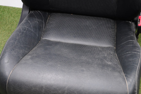 Пассажирское сидение Lexus RX350 RX450h 10-15 без airbag, электро, кожа черн, потертости