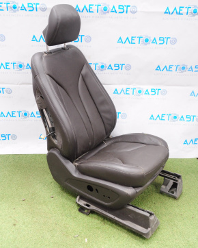 Пассажирское сидение Lincoln MKC 15- без airbag, электро, с вент, кожа коричневая, без кнопок