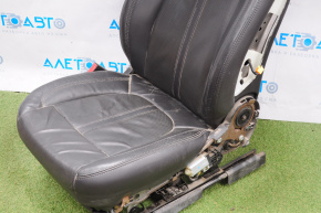 Сидіння водія Lincoln MKZ 13-16 без airbag, електро, підігрів, шкіра чорн, без накладки