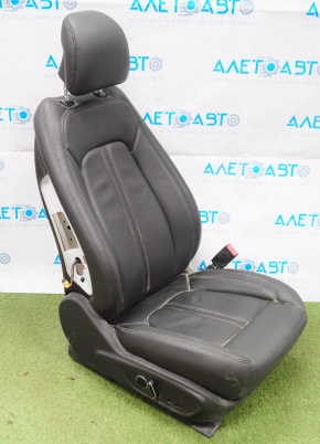 Пассажирское сидение Lincoln MKZ 13-16 без airbag, электро, подогрев, кожа черн