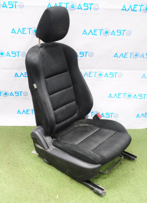 Пассажирское сидение Mazda 6 13-15 без airbag, механич, тряпка черн