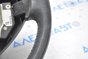 Руль голый Nissan Leaf 13-17 кожа черн с подогревом царапины