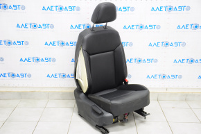 Пасажирське сидіння VW Atlas 18- без airbag, підігрів, хутро, шкіра чорне, стрільнувши