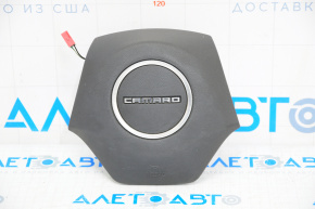 Подушка безопасности airbag в руль водительская Chevrolet Camaro 16- черн