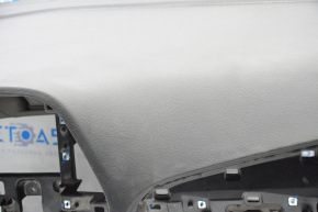 Торпедо передняя панель без AIRBAG Hyundai Sonata 15-17 черн, царапины