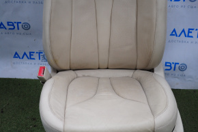 Сидіння водія Lincoln MKC 15- без airbag, електро, шкіра беж, без кнопок, під чистку