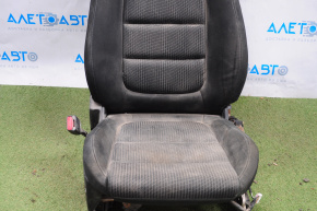 Водительское сидение Mazda CX-5 13-16 без airbag, электро, тряпка черн, под чист, без накладки