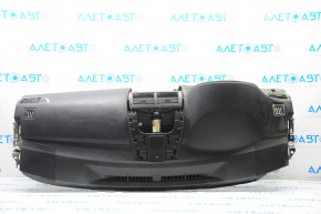 Торпедо передняя панель без AIRBAG Toyota Camry v50 12-14 usa черн, вставки хром, царапины