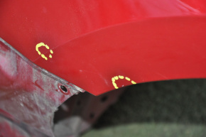 Чверть крило задня ліва Chevrolet Camaro 16 кабріо, червона, тички