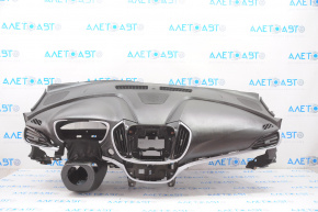 Торпедо передняя панель без AIRBAG Chevrolet Volt 16- черн царапины на козырьке